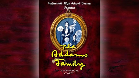 Cartoon image of the Addams Family