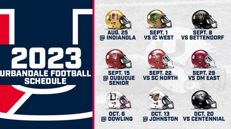 2023 Football Schedule Graphic